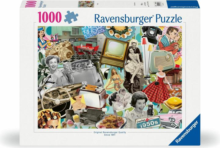 Immagine prodotto Ravensburger Gli anni '50 (1000 pezzi)