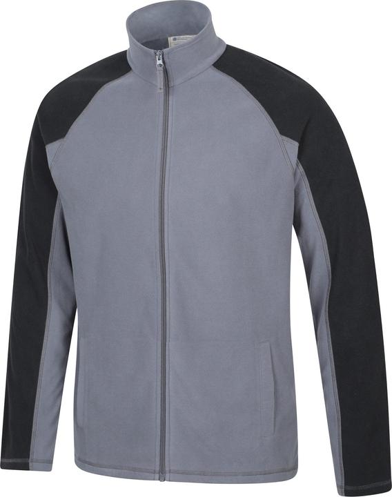 Immagine prodotto Mountain Warehouse Ashbourne Giacca in Pile Cerniera su intera lunghezza Uomo (XXS)