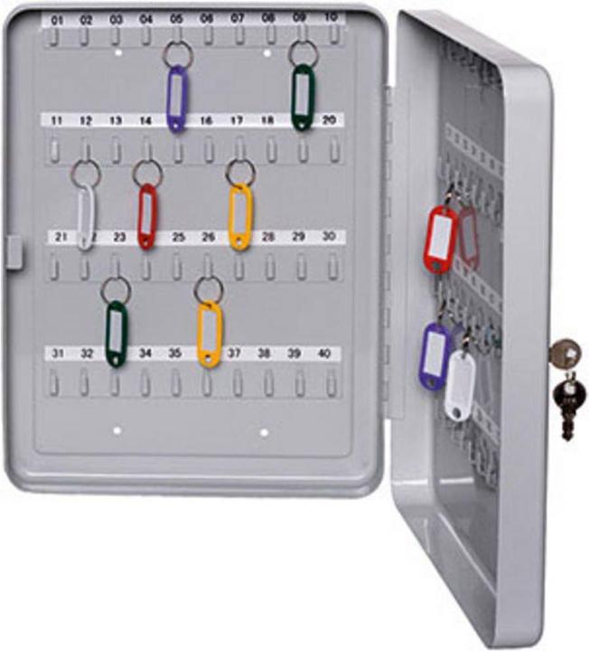 Produktbild Alco Schlüsselschrank28xfür80Schlüssellichtgrau