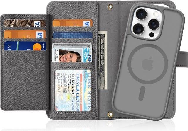 Produktbild Dux Ducis Lawa Series MagSafe Kunstleder Bookcover Hülle (Apple iPhone 16 Pro Max)
