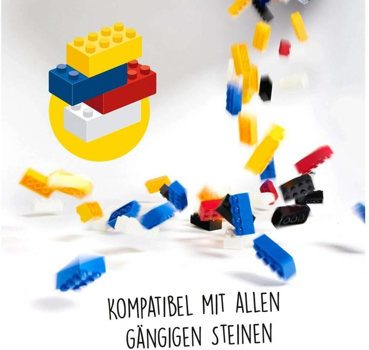 Actual product image Androni Blox 100 red 8 bricks in box