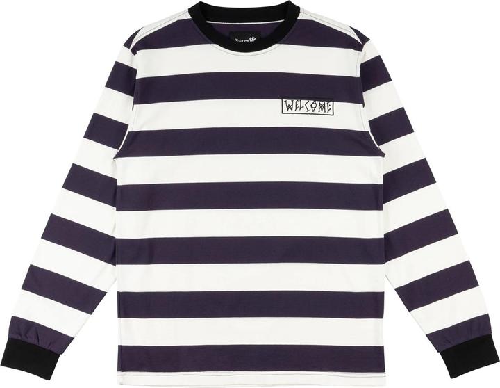 Actual product image Welcome Thicc Stripe Long Sleeve Knit (L)