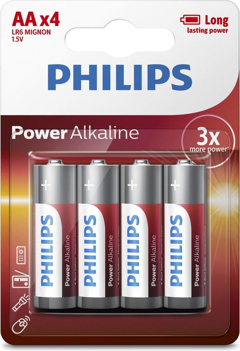 Immagine prodotto Philips Potenza Alcalina (4 pz., AA)