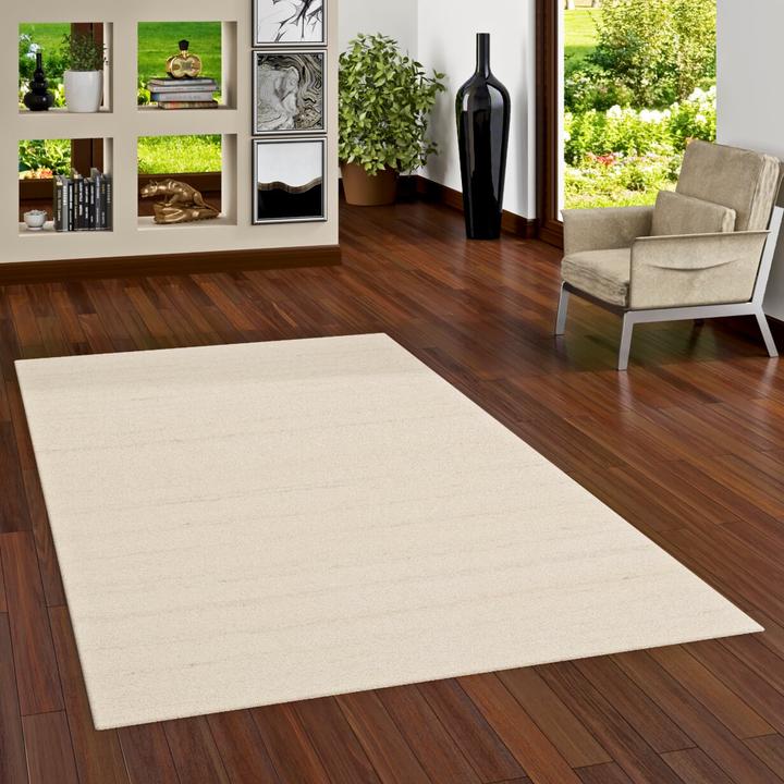 Image du produit Theko Tapis Nature Berber Aruna Wool White Mottled (70 x 140 cm)