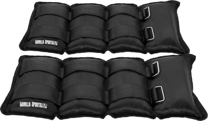 Actual product image Gorilla Sports weight collars (2 x 4 kg)