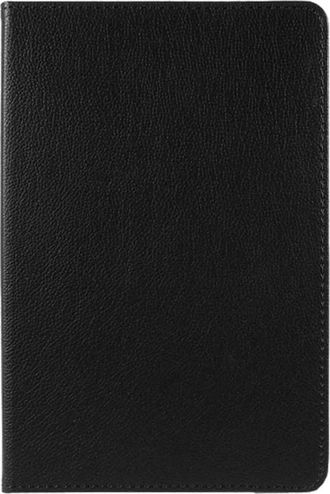 Just in Case Copertina a libro rotante 360 in pelle di Pu-Leather nera per Samsung Galaxy Tab A9+ (Galaxy Tab A9+)