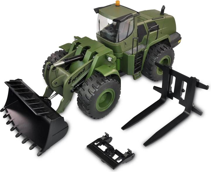 Actual product image Amewi Wheel loader G485E ME Military (RTR Ready-to-Run)