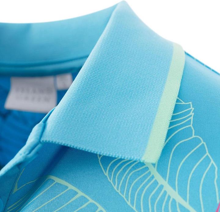 Immagine prodotto Island Green Maglietta Polo Stampa Foglia Donna (S)