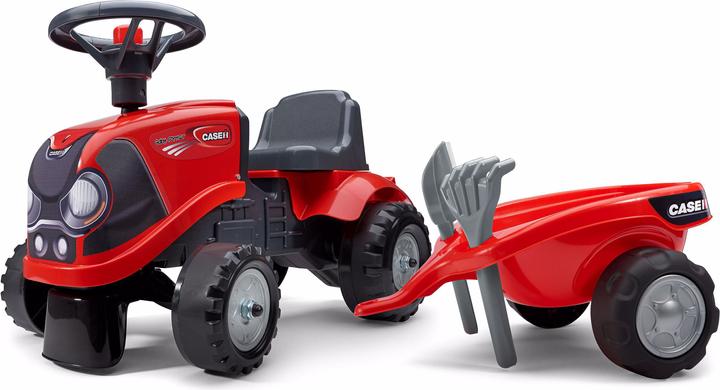 Falk Toys Rutschfahrzeug Tret-Traktor mit Anhänger