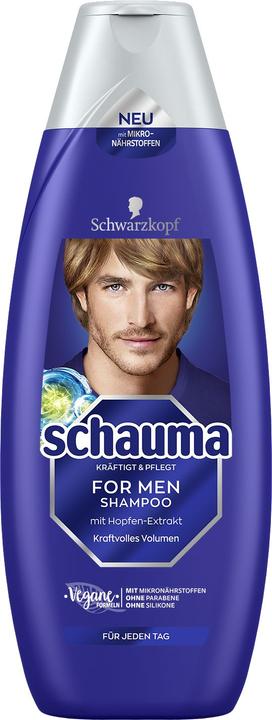 Schauma For Men (400 ml, Flüssiges Shampoo)
