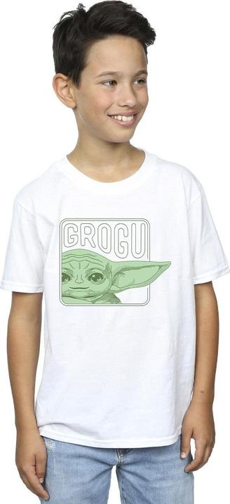 Produktbild Star Wars The Mandalorian Grogu Box TShirt Jungen (140, 146)