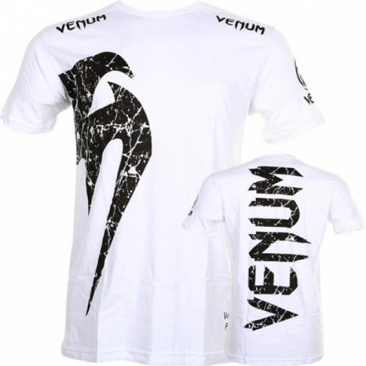 Produktbild Venum T-Shirt Logos - Noir/Blanc-XXS (S)