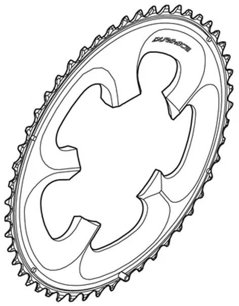 Actual product image Shimano Extérieur DURA-ACE Compact 7950 (50)