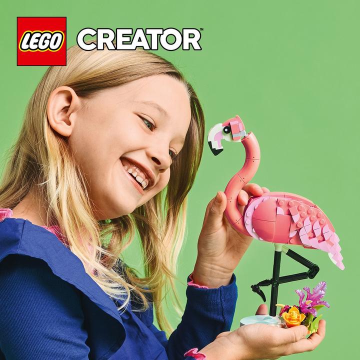 Actual product image LEGO Wilde Tiere: Rosa Flamingo (31170, LEGO Creator Expert)