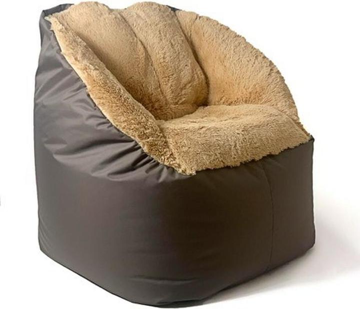 Image du produit Go Gift Sako sac Pouf Fluffy marron XXL 140 x 90 cm