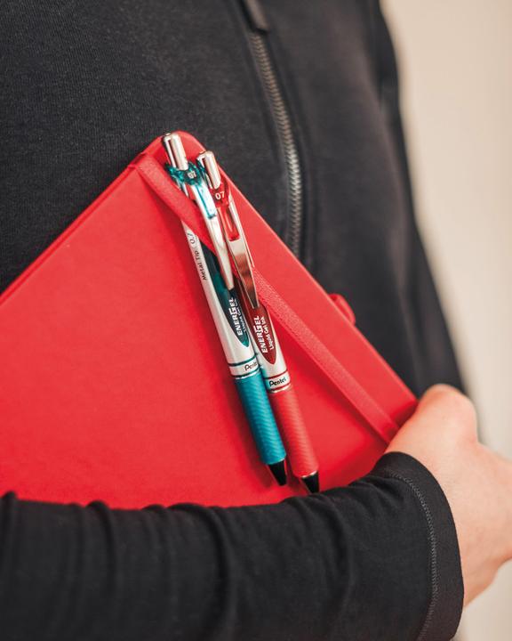 Image du produit Pentel EnerGel Xm (Rouge, Argent, 1 x)
