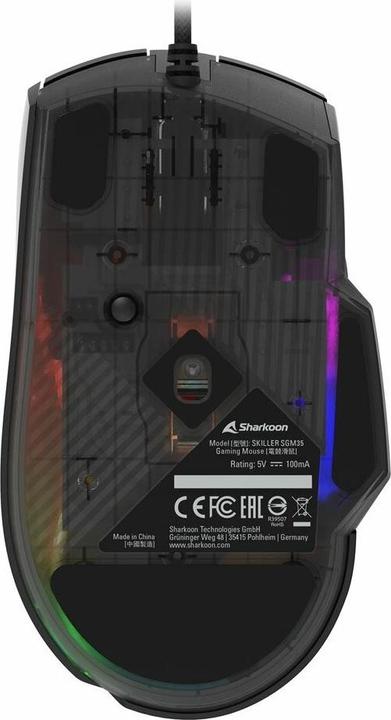 Produktbild Sharkoon SKILLER SGM35 Black (Kabelgebunden)