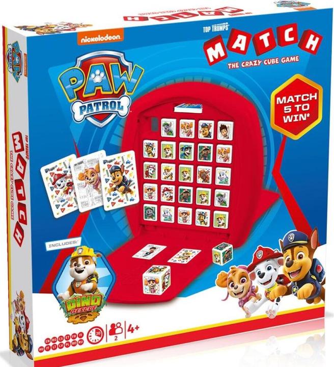 Actual product image Winning Moves Top Trumps Match - Paw Patrol (Polish)