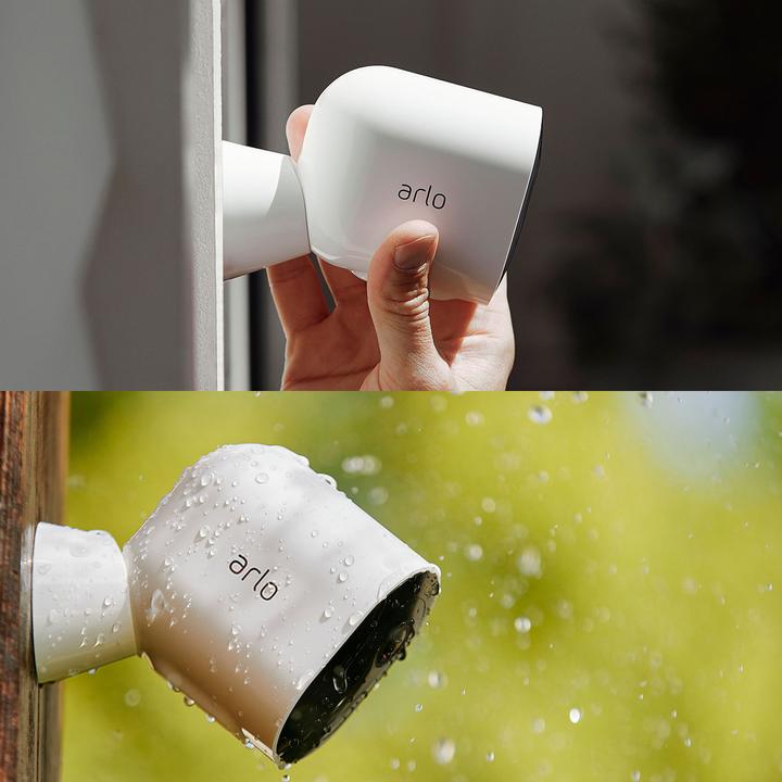 Image du produit Arlo Pro 4 Spotlight, pack de 1 caméra blanc (2688 x 1520 pixels)