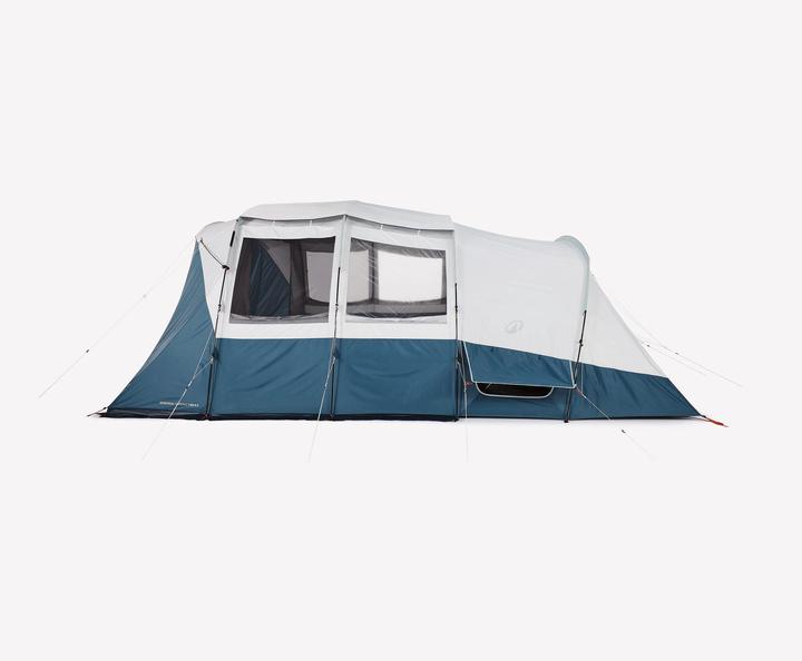 Actual product image Quechua Familienzelt Stangenaufbau - Arpenaz 6.3 F&B 6 Personen 3 Kabinen (25.75 kg, 6 persons)