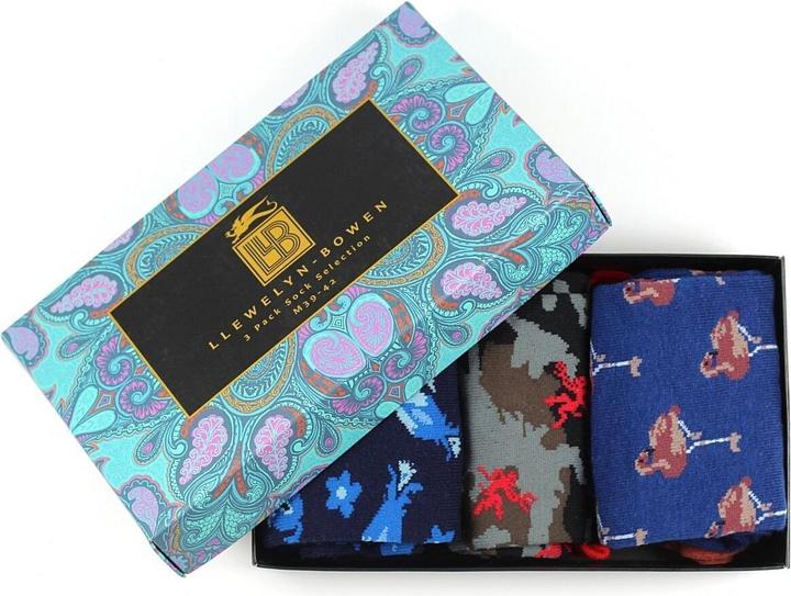 Produktbild Laurence Llewelyn-Bowen Socken (3erPack) (3er Pack, M)
