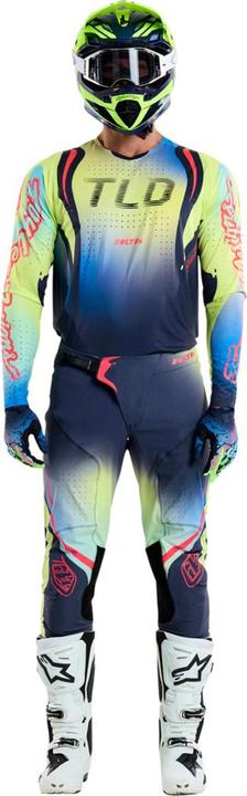 Produktbild Troy Lee Designs SE Ultra Pant, Drip, glo yellow/dark navy, 28 (28)