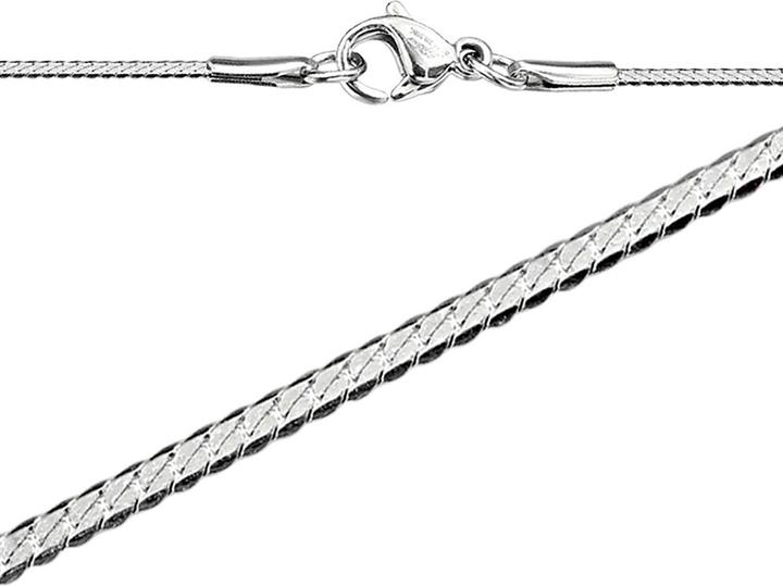 Immagine prodotto Star Piercing Kette flach silber (senza ottone, Acciaio chirurgico 316L)