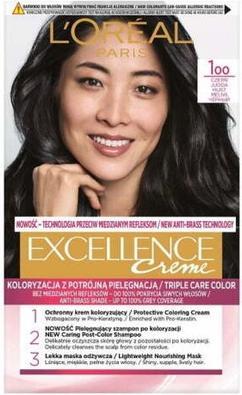 Immagine prodotto L'Oréal Paris L'Oreal Excellence Creme Tintura per capelli 1 confezione (1 nero)