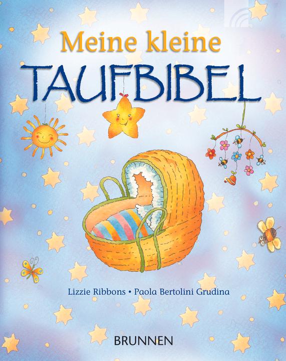 Actual product image Meine kleine Taufbibel (German, Lizzie Ribbons, 2022)