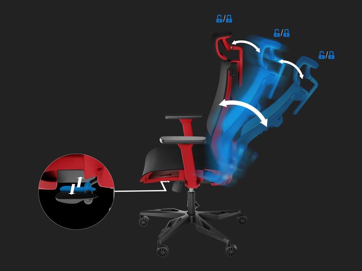 Actual product image Genesis Astat 700 red