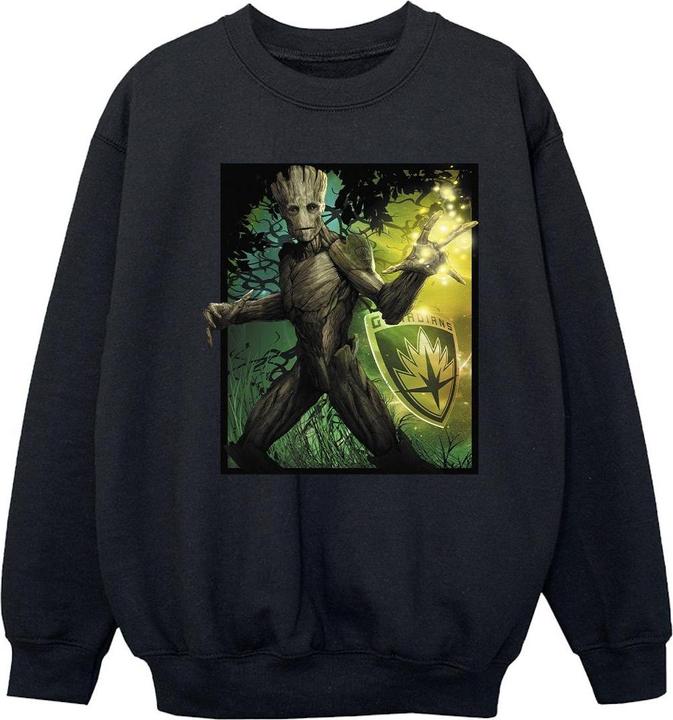 Produktbild Guardians Of The Galaxy Groot Forest Energy Sweatshirt Mädchen (152, 158)