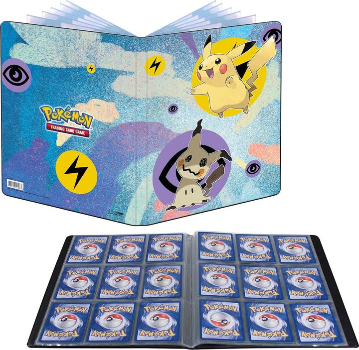 Actual product image Ultra Pro Pokémon Pikachu Mimikyu Pocket Portfolio