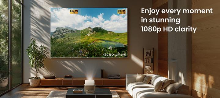 Image du produit JMGO N1S Nano LED DLP Projector 460 ISO 1080P GTV (1.2:1)