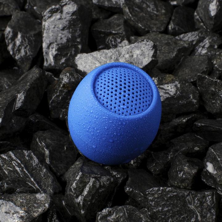 Actual product image Boompods Zero Bluetooth® Speaker Handsfree, Shockproof, Waterproof Blue (5 h, Rechargeable battery operated)