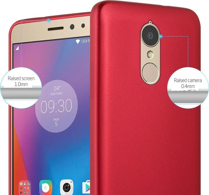 Image du produit Cadorabo Couverture métallique mate TPU (lg K6, Lenovo K6 Power)