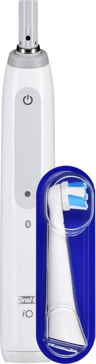 Actual product image Oral-B Electric toothbrush iO4 Rechargeable, For adults, Number of brush heads included 1, Quite White, Num (Oscillating toothbrush)