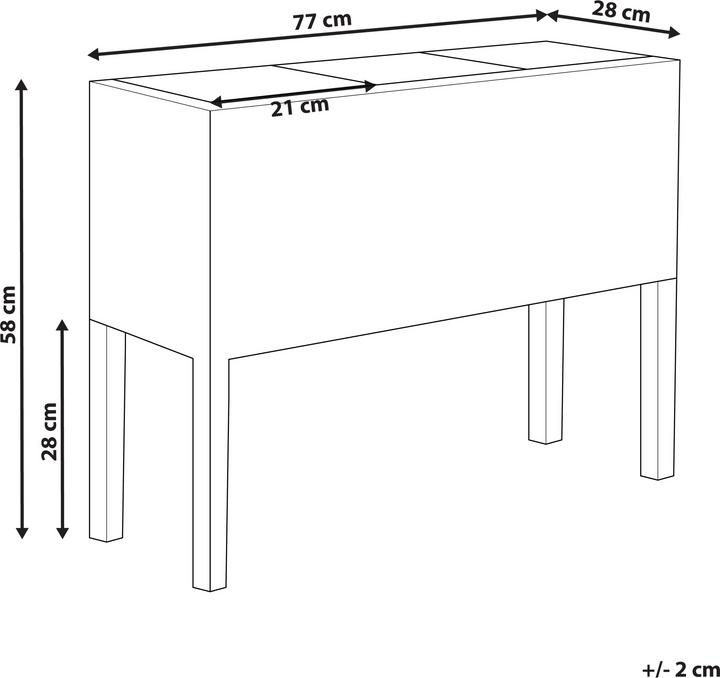 Actual product image Beliani Caragana (77 cm)