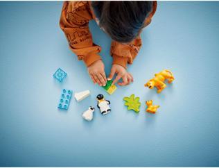 Actual product image LEGO Wildtier-Familien: Pinguine und Löwen (10442)