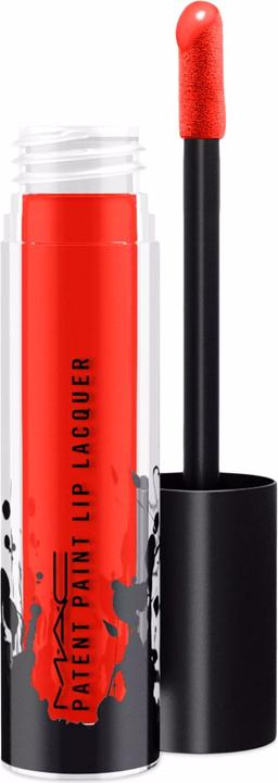 MAC Cosmetics Patent Paint Lip Lacquer Patent Pleasure (Red Enamel)