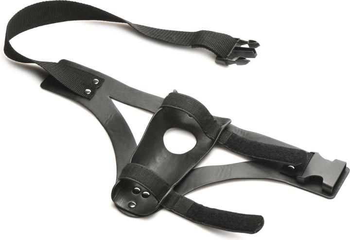 Actual product image Master Series XR Brands - Thunder Strap Wand Thigh Harness - Black