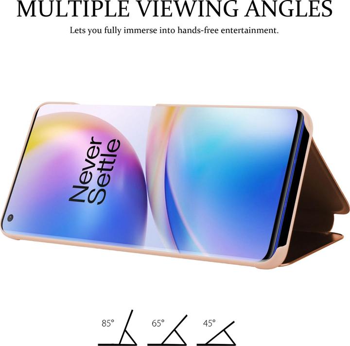 Image du produit Cadorabo Book Smart View Couverture miroir (OnePlus 8 Pro)
