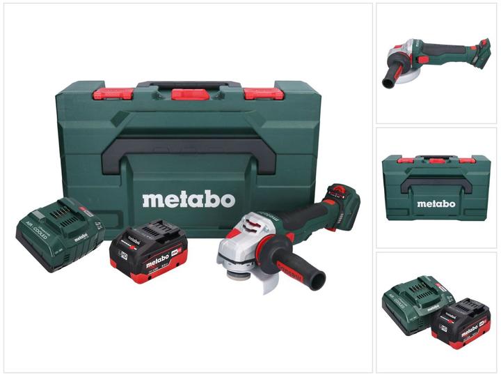 Immagine prodotto Metabo WVB 18 LTX BL 15-125 Smerigliatrice angolare a batteria rapida 18 V 125 mm Brushless + 1x batteria (125 mm)