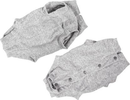 Actual product image Karlie Safety body for dogs, gray (60, Dog overalls)