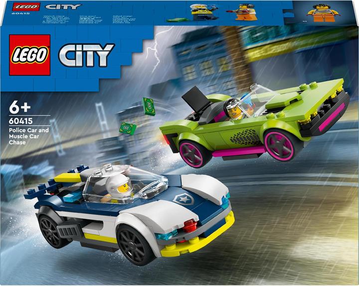 Image du produit LEGO Poursuite en voiture de police et en muscle car (60415, LEGO City)