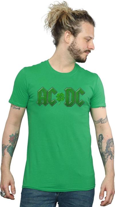 Actual product image AC/DC Mens Shamrock Logo T-Shirt (XL)