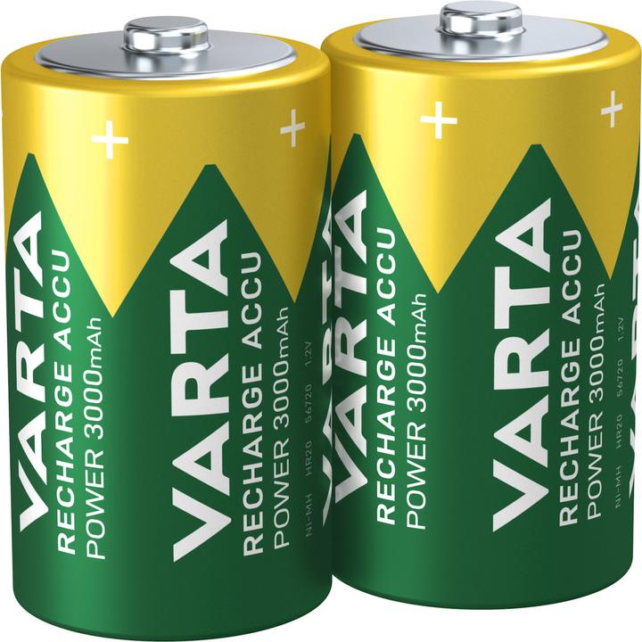 Image du produit Varta Recharger Accu Power (2 pcs, D, 3000 mAh)