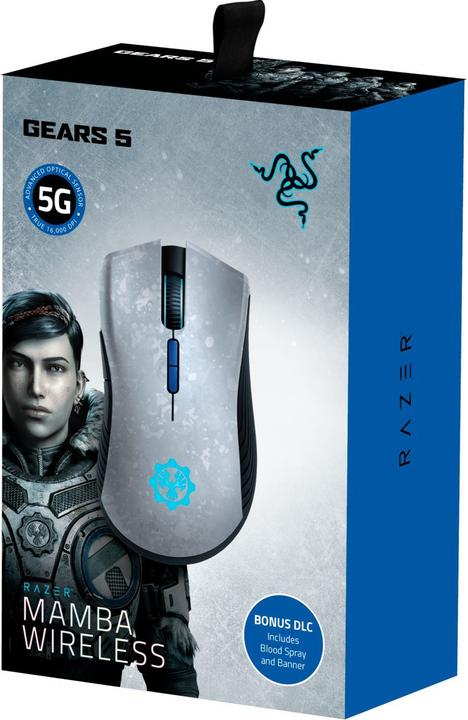 Produktbild Razer Mamba Gears of War 5 Edition (Kabelgebunden, Kabellos)