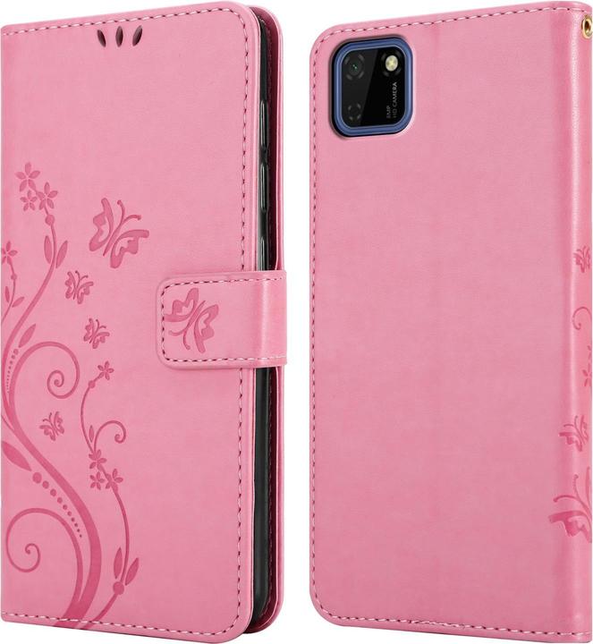 Productafbeelding Cadorabo Bloemen Boekomslag (Huawei Y5p)