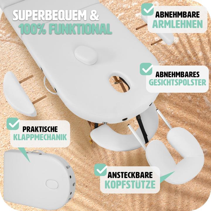 Produktbild tectake Massageliege oval