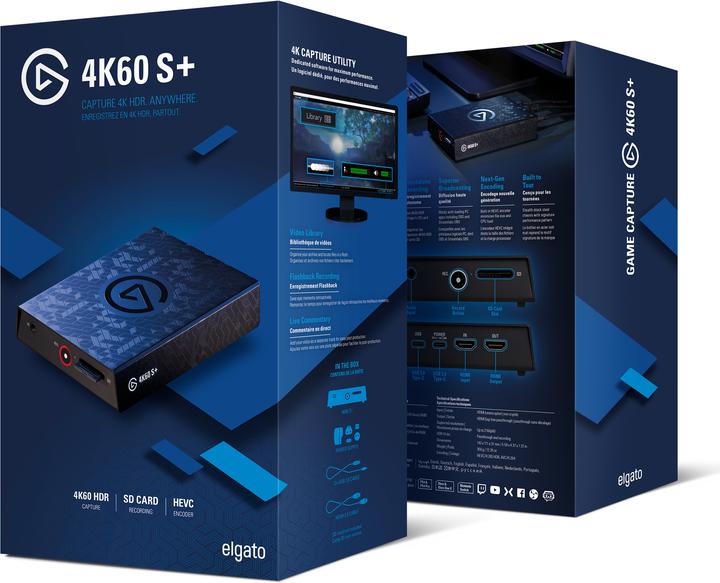 Actual product image Elgato Game Capture 4K60 S+ (PC)